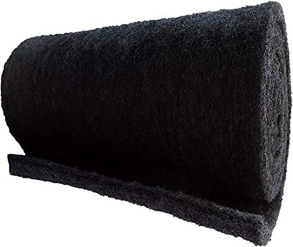 Aquarium Carbon Pad - Cut to Fit Carbon Infused Filter Pad Media for Clean & Clear Fish Tank and Ponds (Carbon Filter 10.5" x 36") (Carbon filter, 10.5" x 36")
