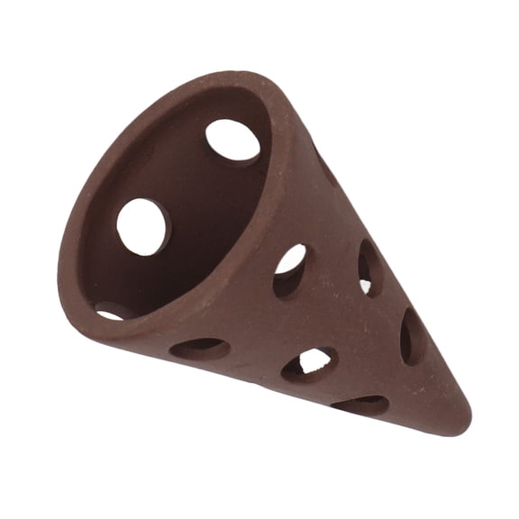 Aquarium Ceramic Shelter, Hollow Cone Design For Fish, Provides Security  Enhances Tank Decor