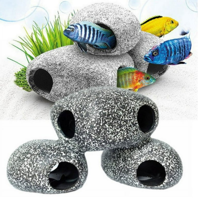 Ceramic fish tank decorations discount
