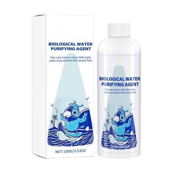 Aquarium Cleaner Algae Remover Water Clarifier Fish Tank Tablet