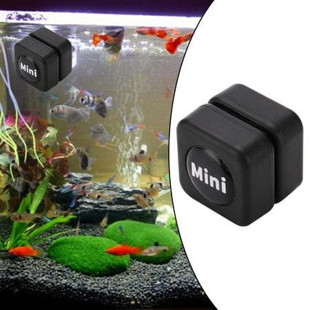 Aquarium Cleaner Brush,Fish Tank Cleaner Tool,Floating Scratch-,Scraper Suitable Glass and Acrylic Tank black