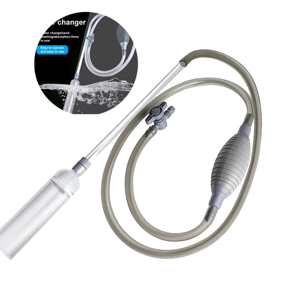 Aquarium Cleaner Siphon Fish Tank Cleaner Aquarium Water Changer, Water