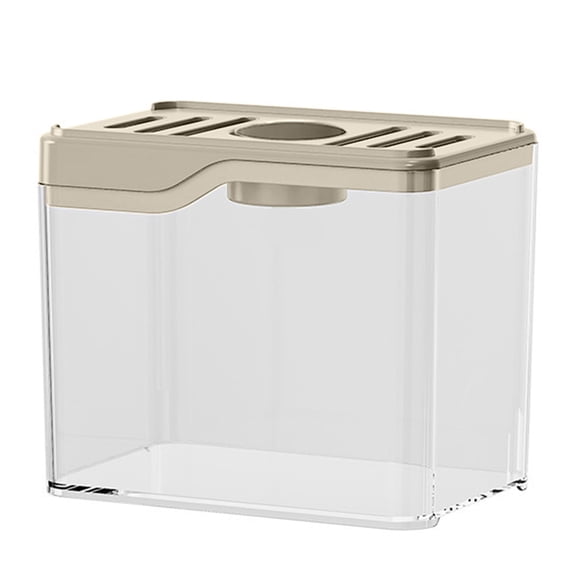 Aquarium Clear Fish Tanks Drop Resistant Square Office Home Desktop Aquarium Decoration