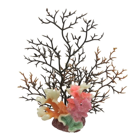 Aquarium Colorful Coral Craft Sea Creature Terrarium Habitat Aquarium Underwater Artificial Plant Reef