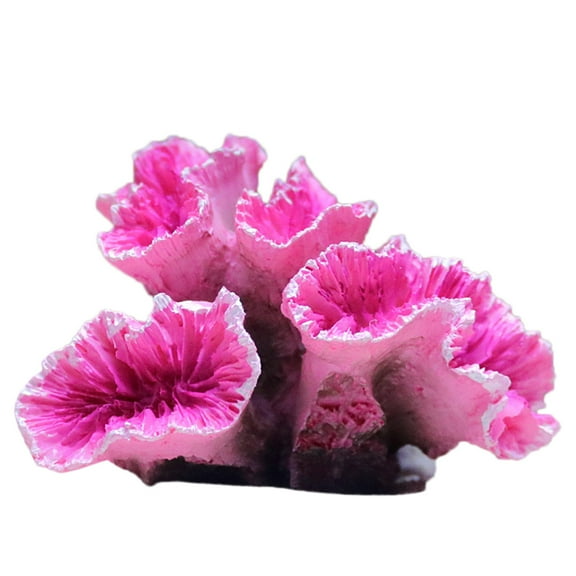 Aquarium Coral Ornaments DIY Fish for Decoration Artificial Reef Colorful Resin Ornament Safe and Harm