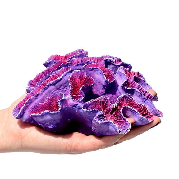 Aquarium Coral Ornaments Decor Fish Tank Plants Decoration for Aquarium Landscape,Purple Coral Reef Aquarium Decorations Big Fish Tank Ornaments