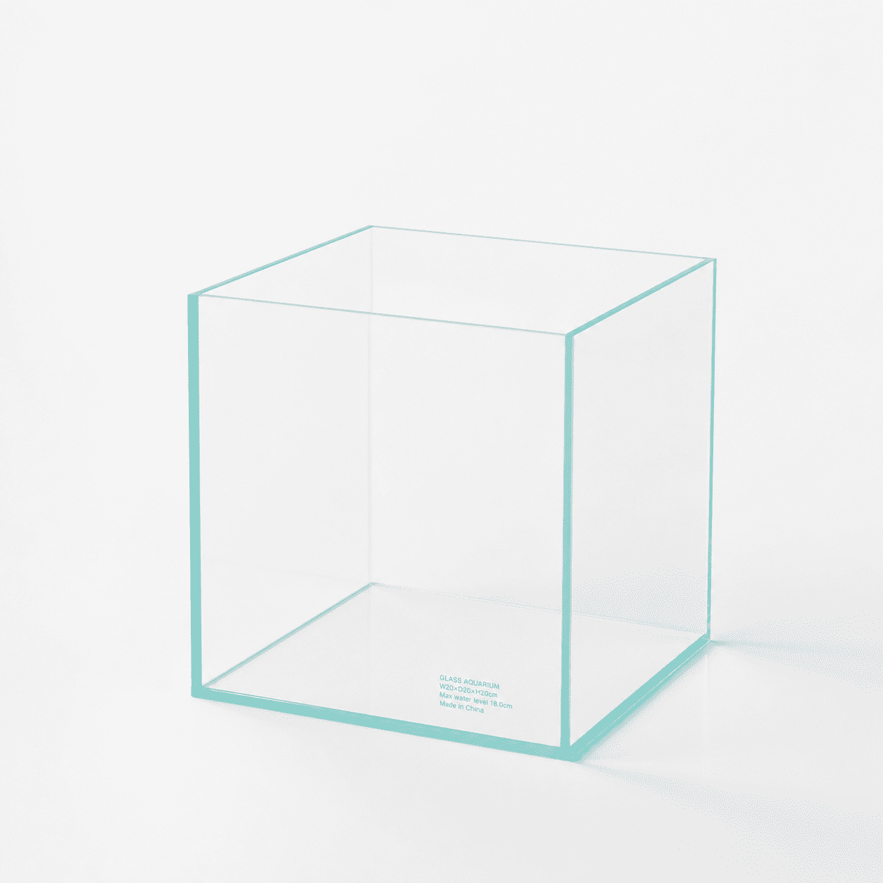 Aquarium Cube 2 Gallon Ultrar Glrimless Fish Tank 20c - Walmart.com