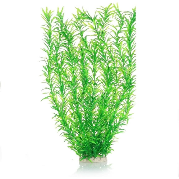 Aquarium Decor Plastic Plants Extra Large Seaweed 18.5 Inches Artificial Fish Tank Plants Decorations