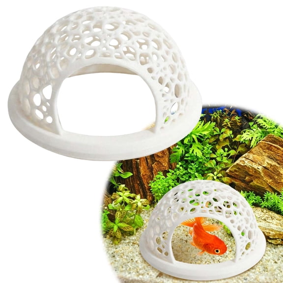 Aquarium Decorative Stones Floating Hideout Cave Feeder for Betta Fish Tank Decor