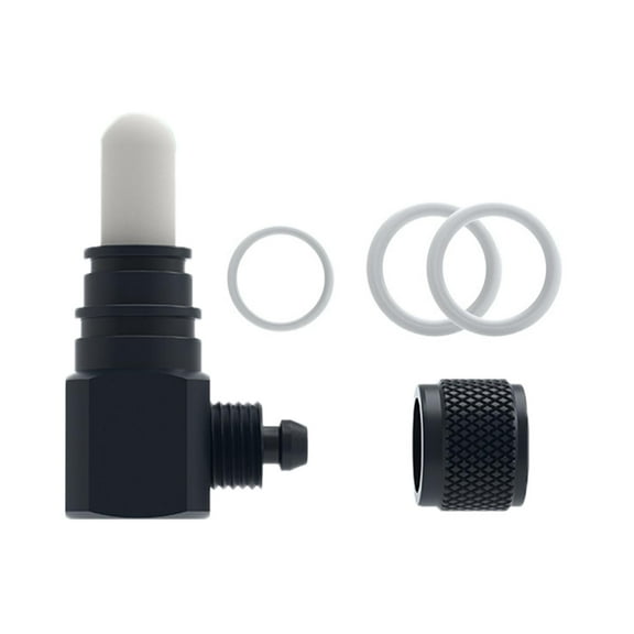 Aquarium Diffuser CO2 Atomizer Carbon Dioxide Refiner Aluminum Alloy Durable Design for Planted Tanks