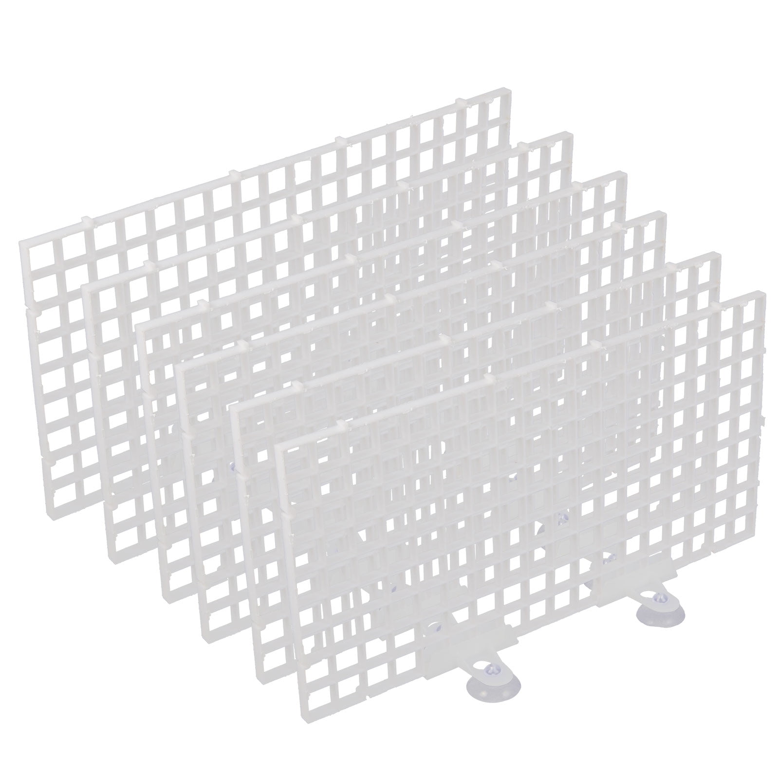 Aquarium Divider Suction Cup Water Tank Dividers White Accessories Egg