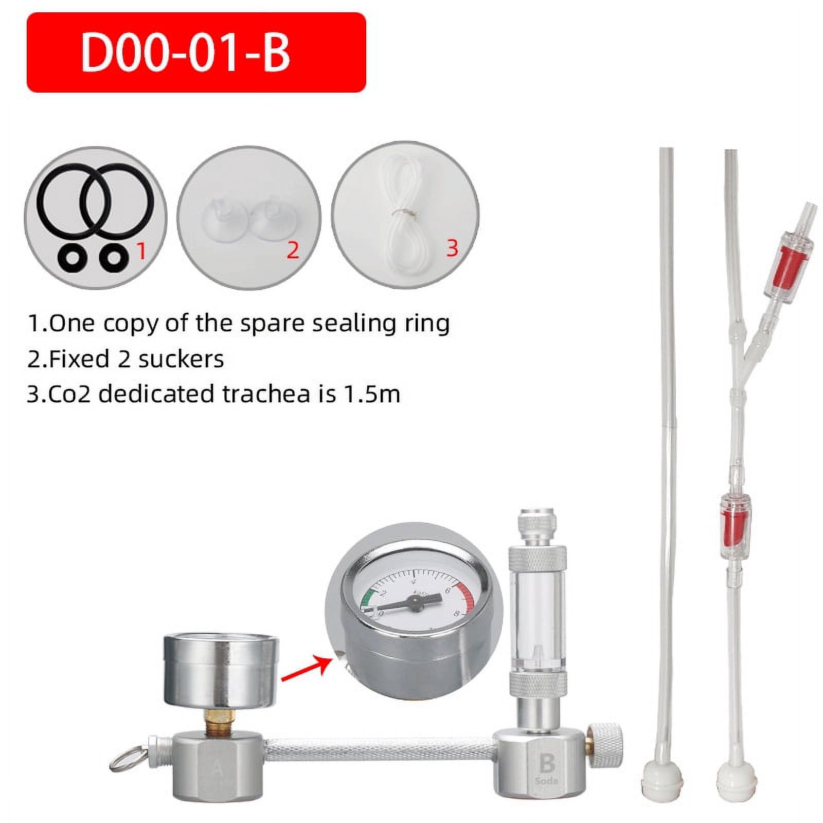 Picture of Aquarium Diy Co2 Generator System Kit With Bubble Counter For Plants ...