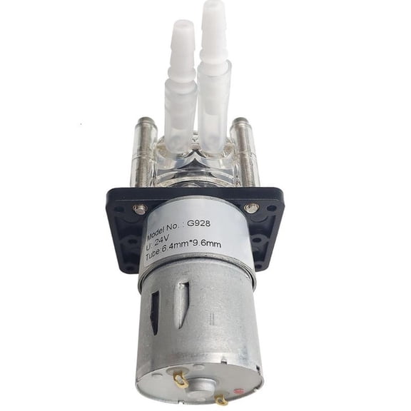 Aquarium Drip Metering Pump 12V Industrial Peristaltic Metering Pump 500ml/min Vacuum Miniature Dosing Pump Enduring