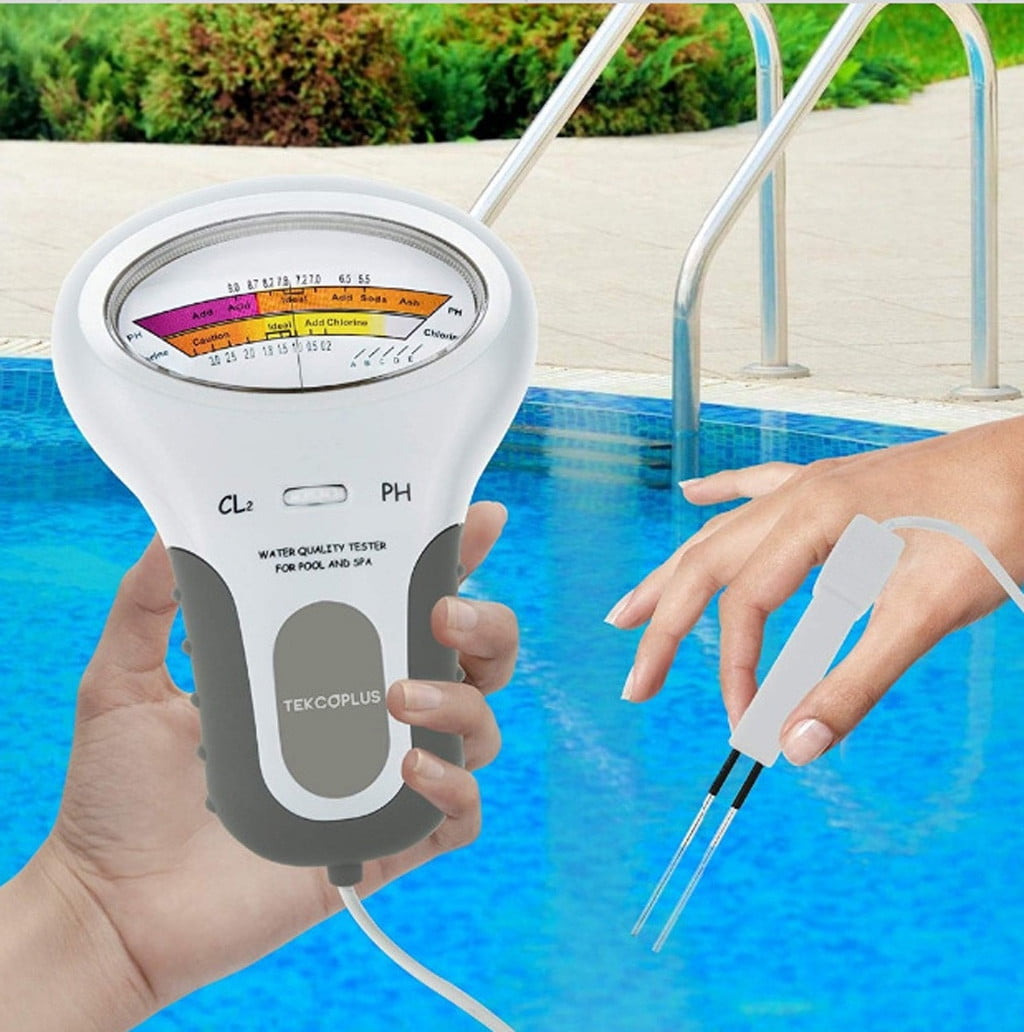 Digital Chlorine Tester For Drinking Water Aquarium Equipment Digital Water Quality PH/CL2 Chlorine Tester Level