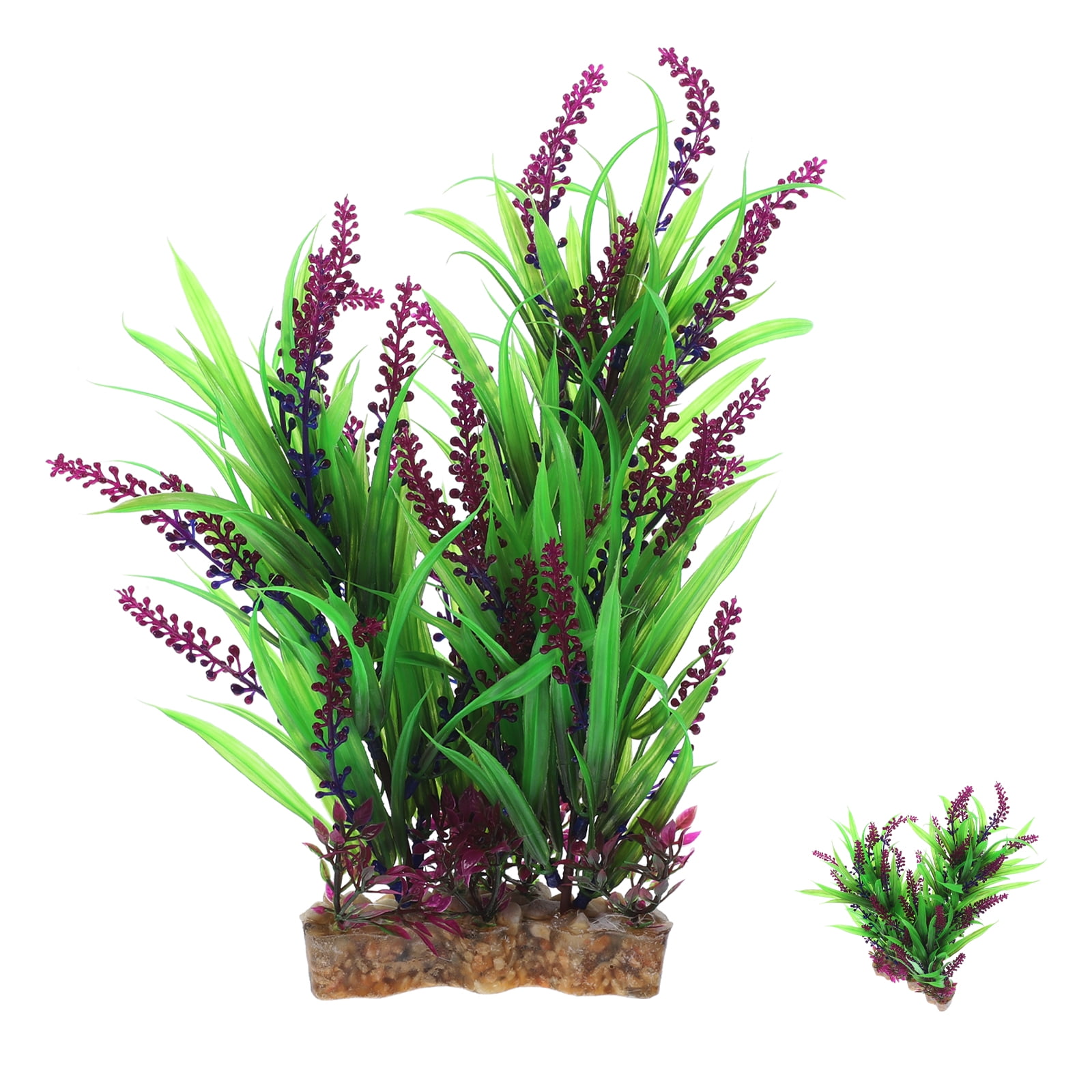 Aquarium Fake Plants Ornament Fish Tank Decor Simulated Water Plant