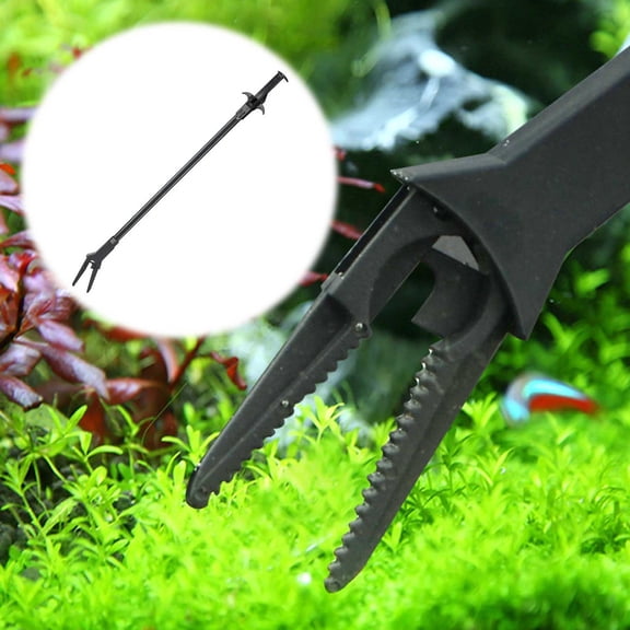 Aquarium Tweezer, Aquarium Tongs, Water Algae Clamp Clip Cleaning Tool, Pruning Pliers for Fish Tank