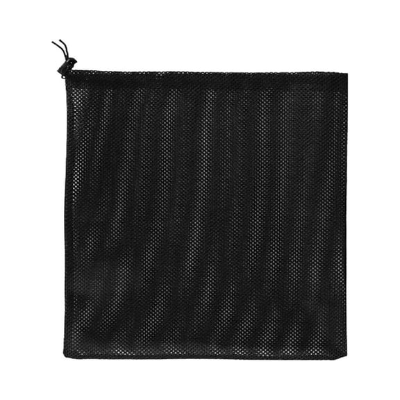 Aquarium Filter Bag Drawstring Water Pump Filter Pouch Tear Resistant Barrier Bag for Pond Pump Filtration 45×45cm