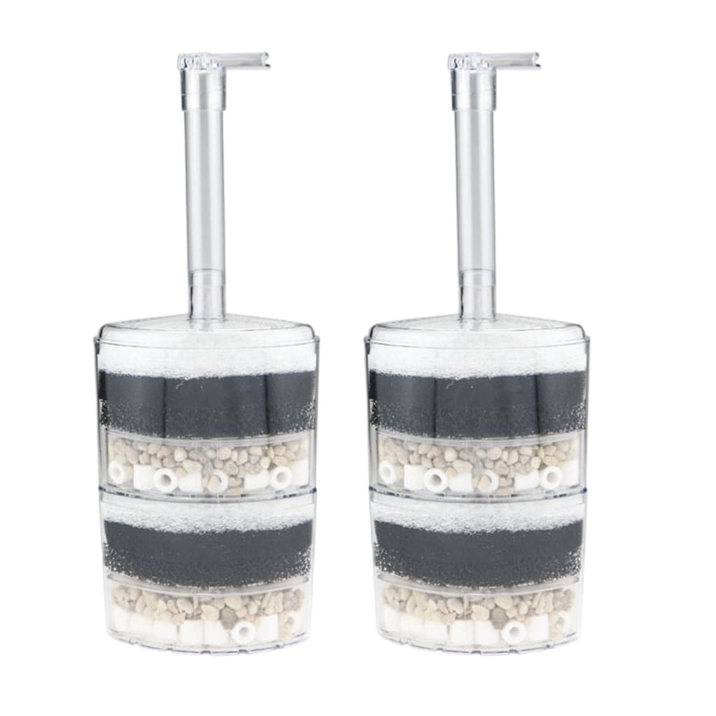 Aquarium Filter Quiet Cartridges FishTank Cotton Filtration Biofilter Aquarium Accessories Filter Inserts(2 Pack)