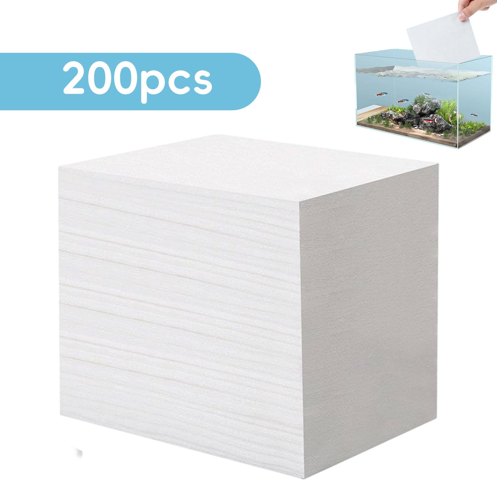 Aquarium Filter Sheets Water Clarifying Honeycomb Structure for Cloudy ...
