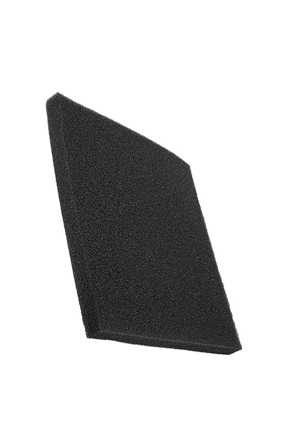 Aquarium Filter Sponge 50x12cm Black Foam Pad, Cut-to-Size Biological Filter Media for Fish Tank Water Purification, Reusable High-Density Filtration Sponge for Clean & Clear Aquarium Environment
