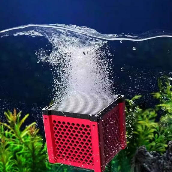 Aquarium Filter Water Purifier System, Ultrafiltration Absorption Media with Activated Carbon, Fish Tank Cleaner for Freshwater Saltwater Tank Maintenance