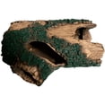 thumbnail image 1 of Aquarium Fish Cave Decor, 8.3 in Resin Hollow Tree Trunk Hideout, Natural Color Tank Ornament for Betta Fish and Shrimp, 1 of 8