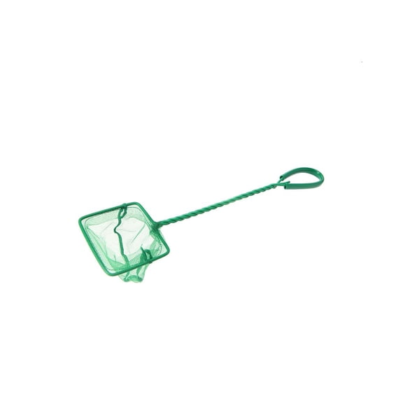 Aquarium Fish Net Fine Mesh Skimmer Small Green Catching Net Comfortable Handle