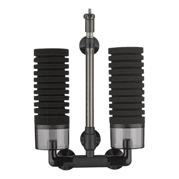 Aquarium Fish Sponge Filter Cycle for Vacuum Cleaner Increase Oxygenated Silent Double M