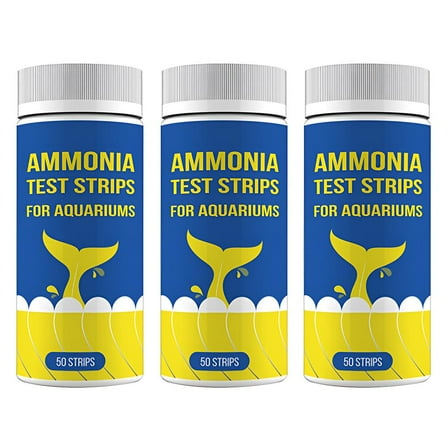 Aquarium Fish Tank Aquaculture Ammonia Nitrogen Test Paper K29C T0E0