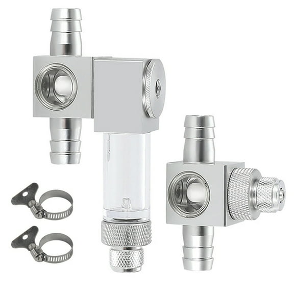 Aquarium Fish Tank Carbon Dioxide Bubble Meter External Refiner CO2 Cylinder External Diffusion Atomizer,1 Set External atomizer