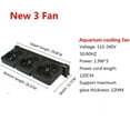 Aquarium Fish Tank Cooling Fan System Chiller Control Reduce Water Temperature 1/2/3/4 Fan Set