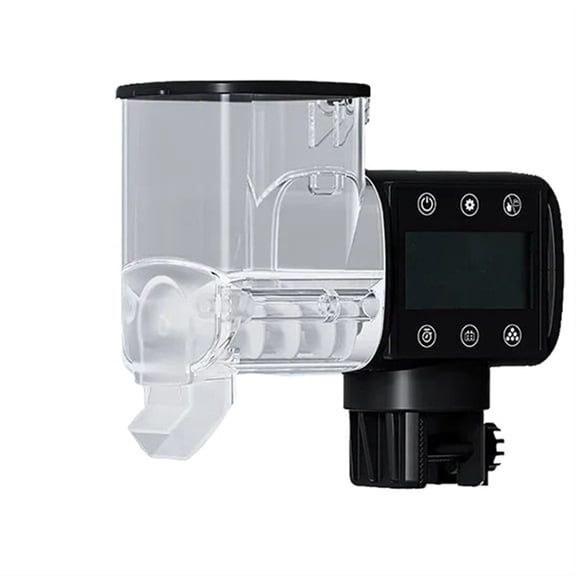 Aquarium Fish Tank Feeder Intelligent Automatic Feeder Digital Timing Wifi Wireless Remote Control Fish Feeding ,Large Capacity