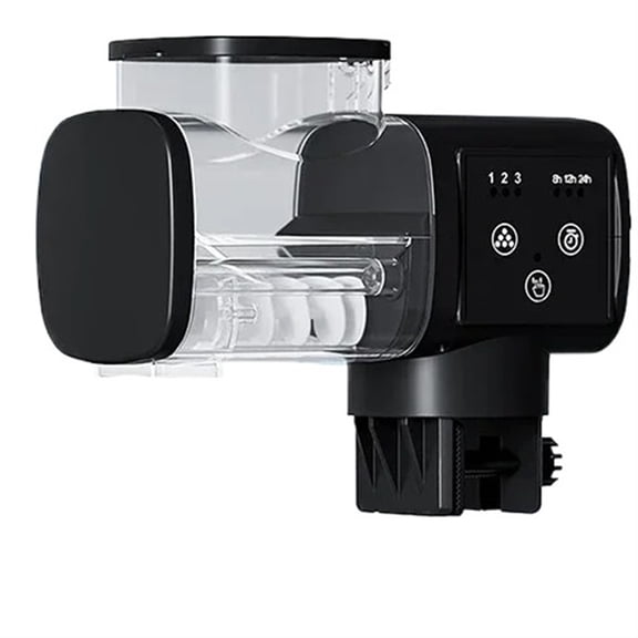 Aquarium Fish Tank Feeder Intellint Automatic Feeder Digital Timing Remote Control Fish Feeding ,Large Capacity