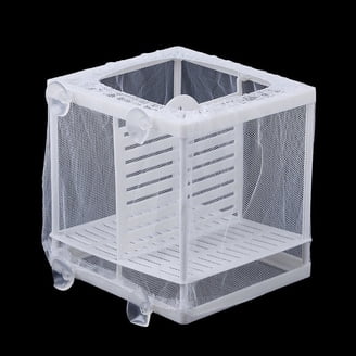 baby fish fry net BMIROAMDFE Large Breeder with Suction Cups Nylon Mesh Fish Hatchery Breeder Isolation Box Separation Net for Plants/Shrimp on Aquarium Tank : Pet Supplies suitable for catching live brine shrimp and small fish with delicate fins. Tips for using a net
