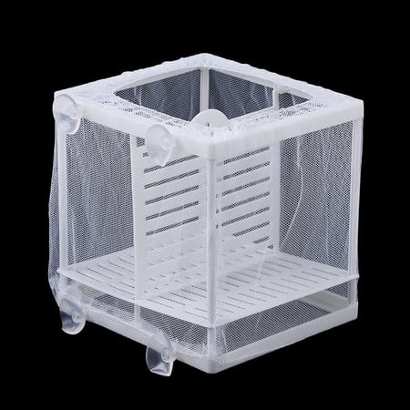 Aquarium Fish Tank Guppy Breeding Breeder Baby/Fry Net Trap Box Hatchery