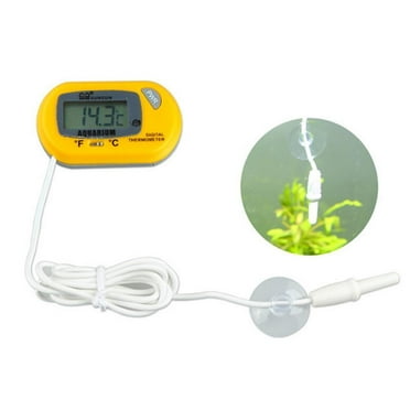 Aquarium Fish Tank Thermometer Waterproof Electronic Thermometer