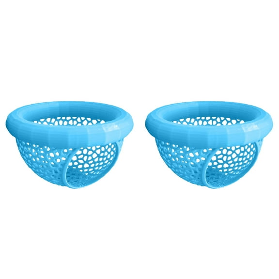 Aquarium Floating Betta Hammock & Feeding Ring - 3-in-1 Fish Tank Decor with Hideout Cave - Multi-Functional Resting Spot & Food Containment for Betta, Shrimp & Small Fish (Clear Design)