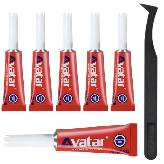 Aquarium Glue, Quick Dry Super Glue for Plants, Coral, Rocks, Safe for Salt & Fresh Water Tanks