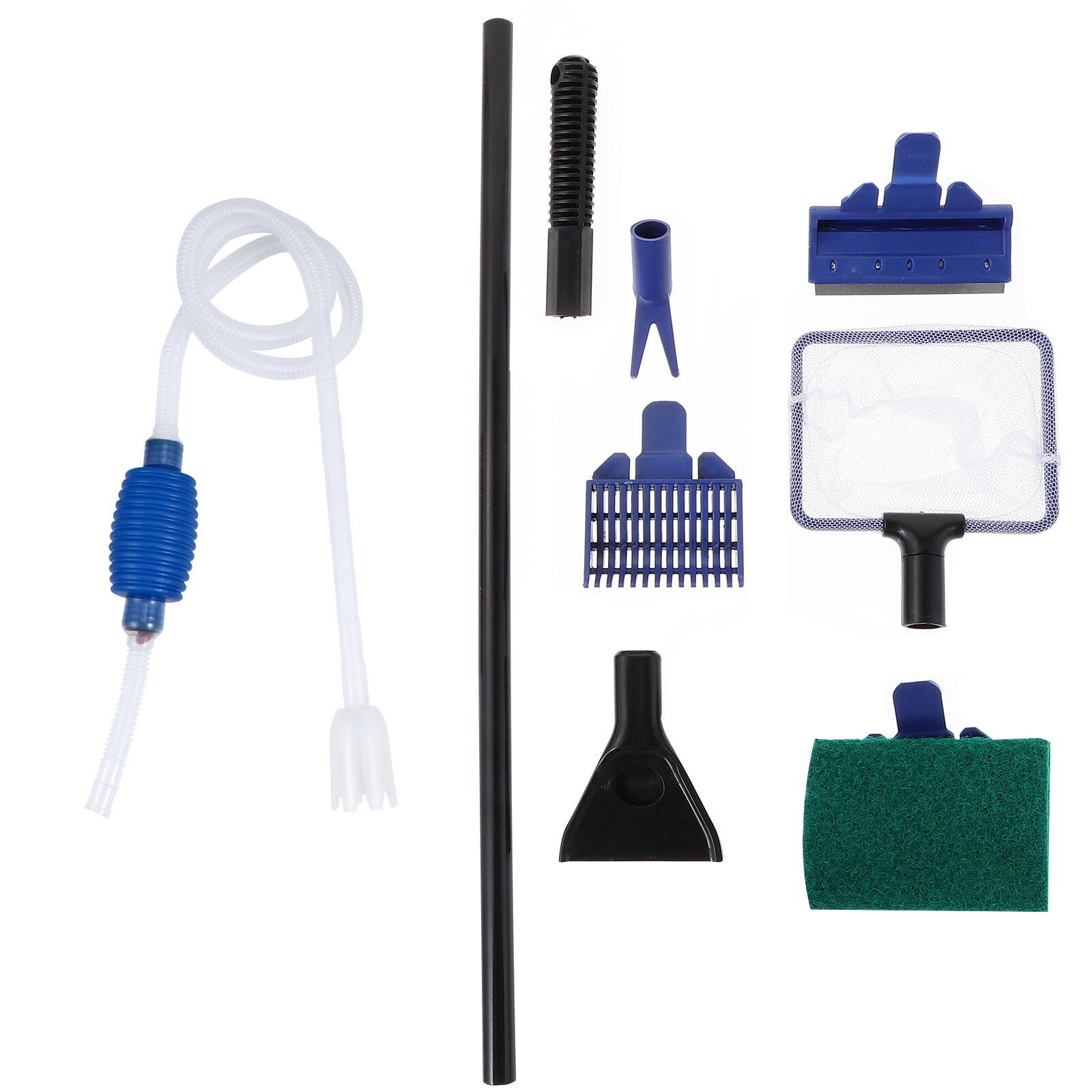 Aquarium Gravel Cleaner Fish Tank Cleaning Kit Major Aquascaping Tools Equipment