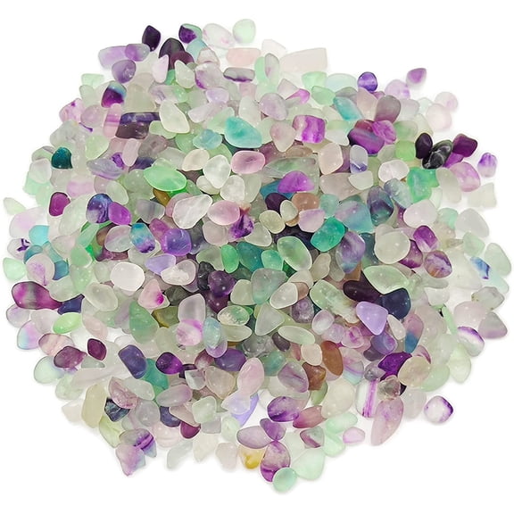 Aquarium Gravel,Natural Mutilcolor Fluorite Decorative Crystal Pebbles-Rose Stones, Crystals Gravel Quartz Tumbled Stone,Aquarium Gravel Sea Glass Rock Crystal Pebbles for Plants, Vase Filler-01