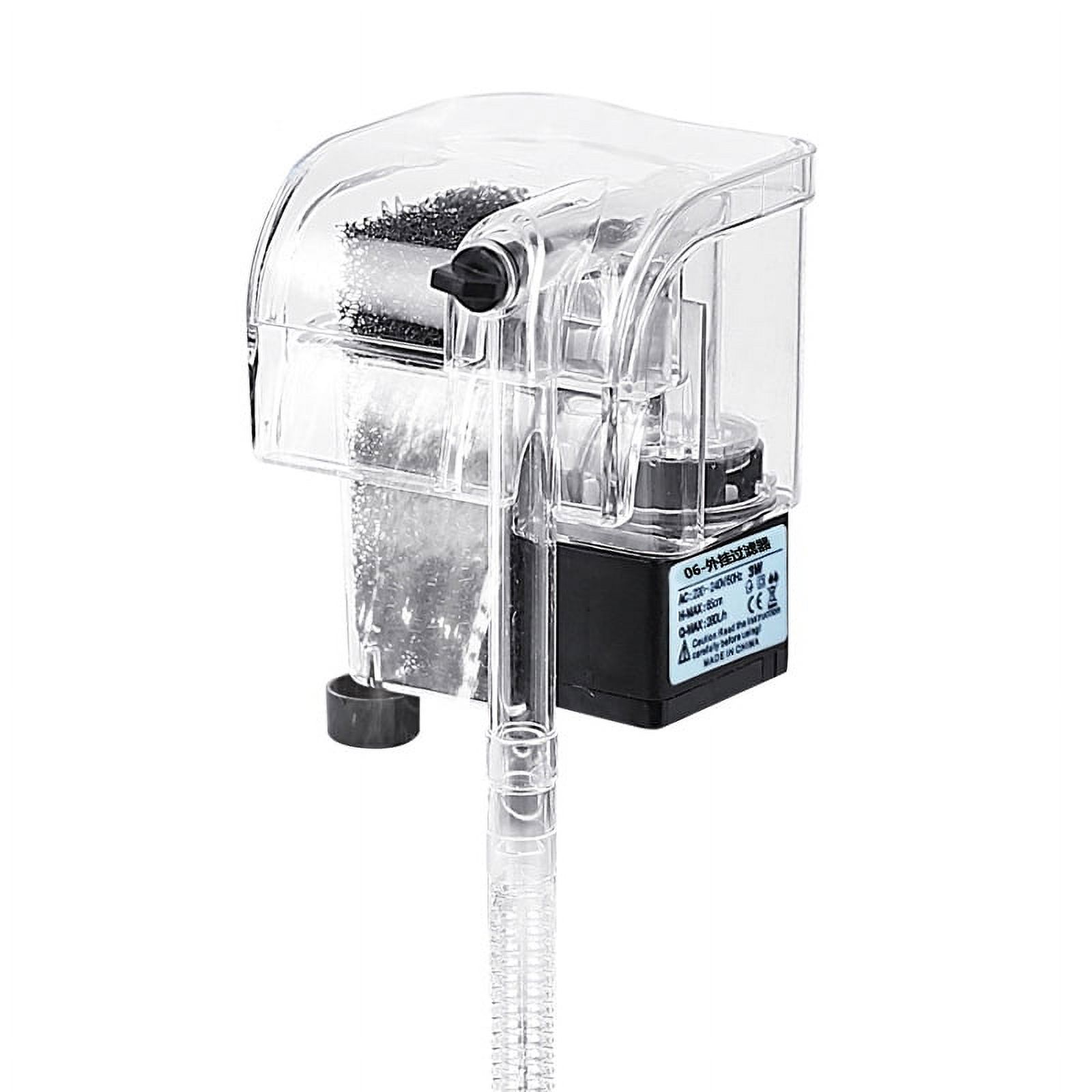 Aquarium Hang On Filter Professional Quiet Waterfall External Small