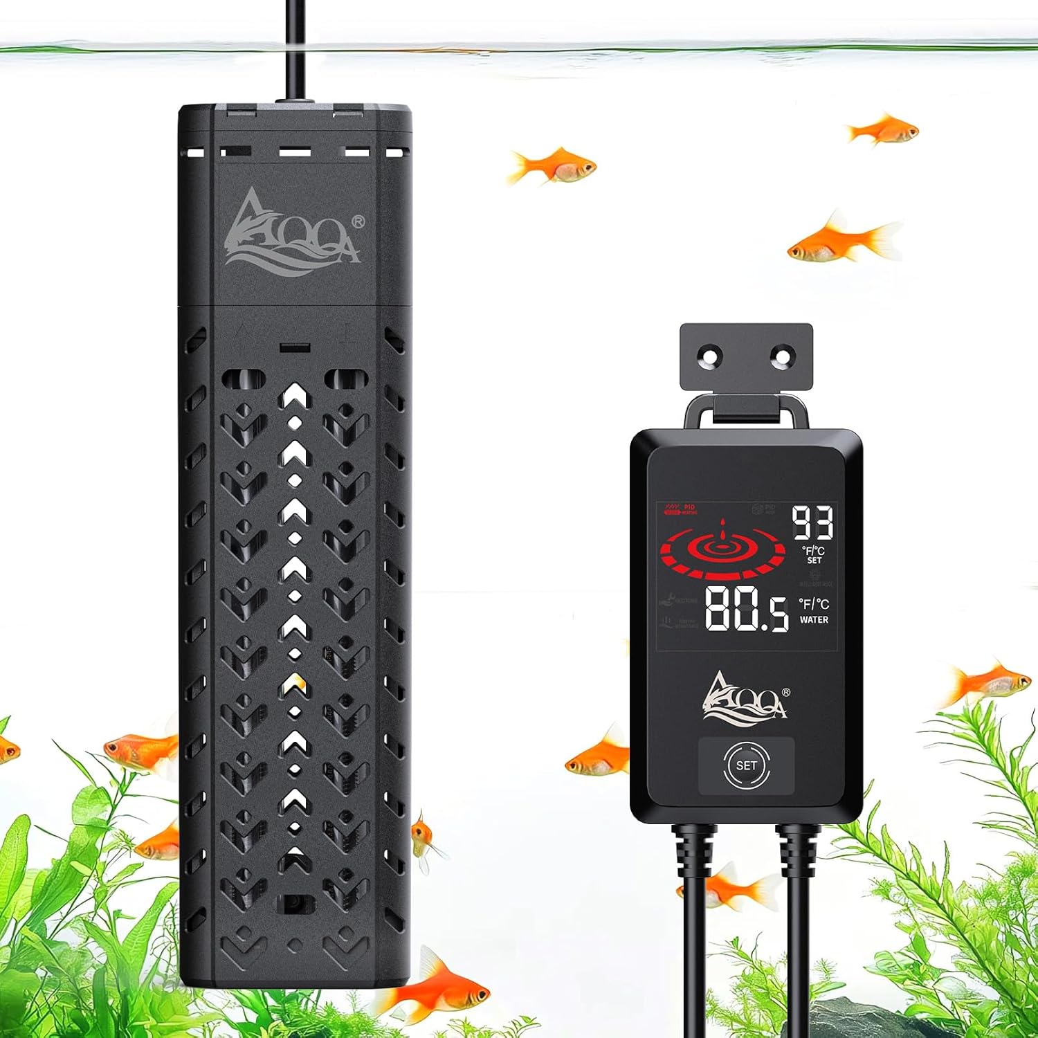 Aquarium Heater 1200W for 170-290 Gallon Large Fish Tank Submersible ...