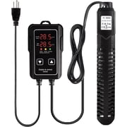 ZALALOVA 300W/500W Aquarium Fish Tank Heater with LED Digital Display with Over-Temperature Protection for Saltwater and Freshwater
