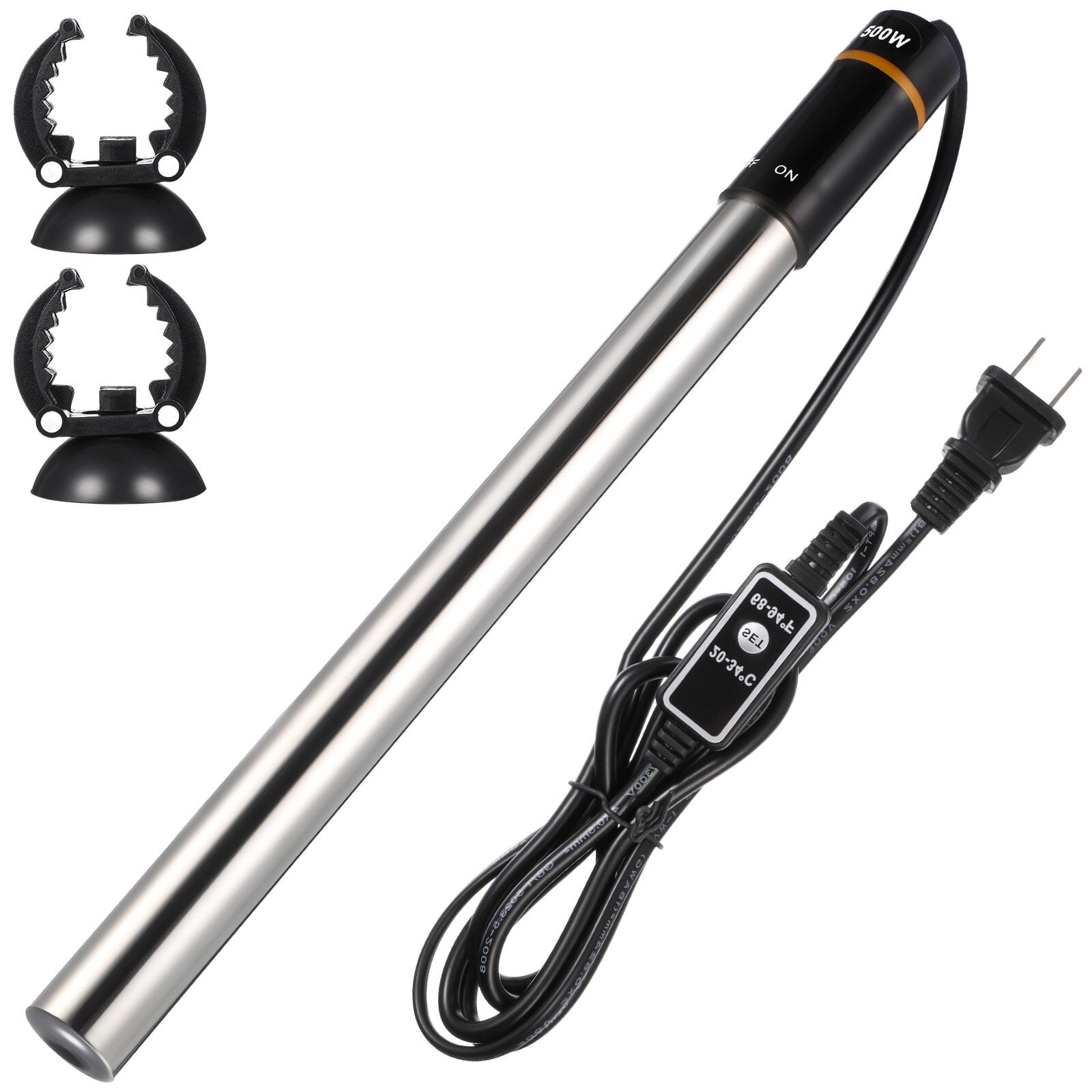 Aquarium Heater 500W Upgraded Fish Tank Heater, Suitable For Saltwater