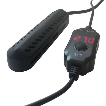 Aquarium Heater Temperature Controller Intelligent Thermostat Digital LED Fish Turtle Tank Heater Water Heating Rod Submersible Heater 50W