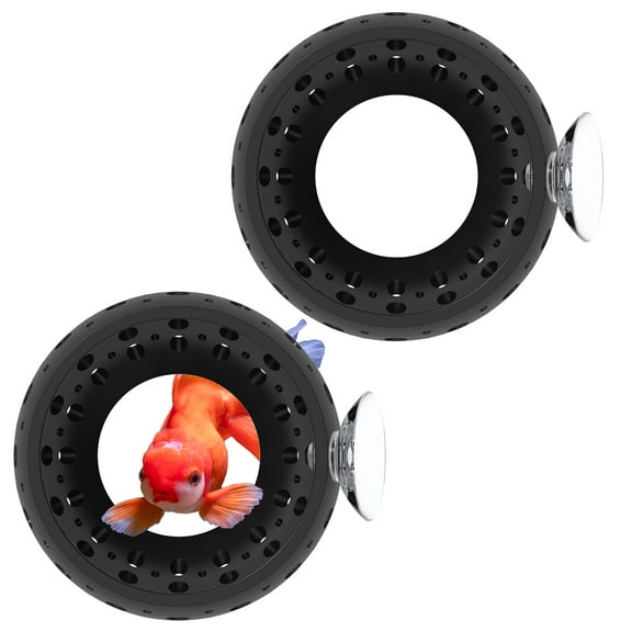 Aquarium Hideout Cute Aquarium Decor Hollow Design Betta Fish Tank Decoration DIY Decorative Fish Tank Accessory for Small Fish Shrimp Aquarium Fish Tank Decor