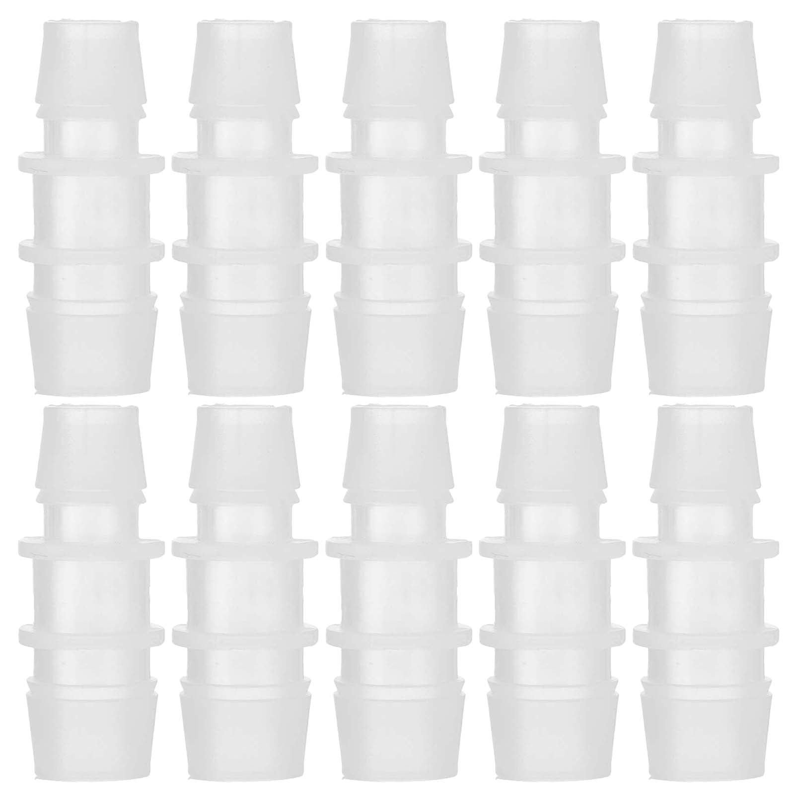 Aquarium Hose Adapter, 10Pack PVC Tube Connectors, G1/4 to G3/8