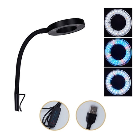 Aquarium LED Light Full Spectrum Aquatic Plant Grow Lamp Fish Tank Adjustable Brightness Dimmable ,Light is Soft