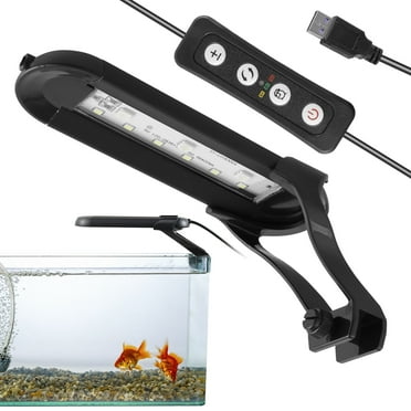 Aquarium LED Light with Remote Control 14 Light Colour Fish Tank Light Adjustable Brightness Aquarium Fish Tank Light Waterproof Aquarium Light with 3 Timers Planted Aquarium Light for Fish Tank
