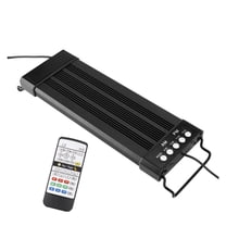 Aquarium LED Reef Light 24/7 Hour Full Spectrum Dimmer Lamp For Plant Growth Sunrise Sunset Marine Fish Tank Light RGB ,Easy to Install